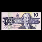 Canada, Bank of Canada, 10 dollars <br /> 1989