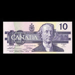 Canada, Bank of Canada, 10 dollars <br /> 1989