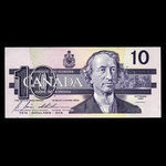 Canada, Bank of Canada, 10 dollars <br /> 1989