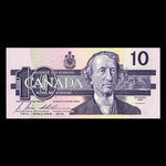 Canada, Bank of Canada, 10 dollars <br /> 1989