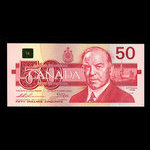 Canada, Bank of Canada, 50 dollars : 1988