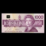 Canada, Bank of Canada, 1,000 dollars : 1988