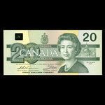 Canada, Bank of Canada, 20 dollars : 1991