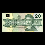 Canada, Bank of Canada, 20 dollars : 1991