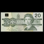 Canada, Bank of Canada, 20 dollars : 1991