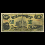 Canada, Bank of Toronto (The), 50 dollars : February 1, 1906