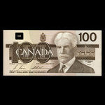 Canada, Bank of Canada, 100 dollars <br /> 1988