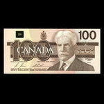 Canada, Bank of Canada, 100 dollars : 1988