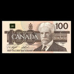 Canada, Bank of Canada, 100 dollars <br /> 1988