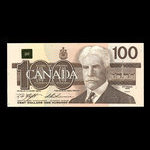 Canada, Bank of Canada, 100 dollars <br /> 1988