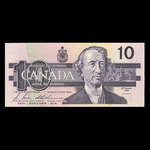 Canada, Bank of Canada, 10 dollars <br /> 1989