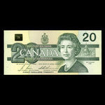 Canada, Bank of Canada, 20 dollars : 1991