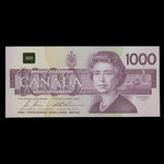 Canada, Bank of Canada, 1,000 dollars : 1988