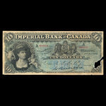 Canada, Imperial Bank of Canada, 10 dollars : January 2, 1907