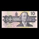 Canada, Bank of Canada, 10 dollars <br /> 1989