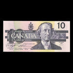 Canada, Bank of Canada, 10 dollars : 1989