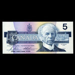 Canada, Bank of Canada, 5 dollars <br /> 1986