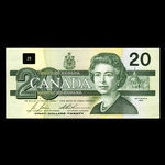 Canada, Bank of Canada, 20 dollars <br /> 1991