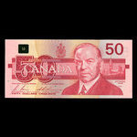 Canada, Bank of Canada, 50 dollars : 1988