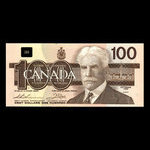 Canada, Bank of Canada, 100 dollars : 1988