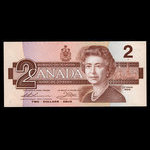 Canada, Bank of Canada, 2 dollars <br /> 1986