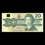 Canada, Bank of Canada, 20 dollars : 1991