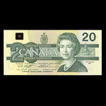 Canada, Bank of Canada, 20 dollars <br /> 1991