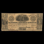 Canada, Farmer's Joint Stock Banking Co., 1 pound : February 1, 1836