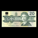 Canada, Bank of Canada, 20 dollars <br /> 1991