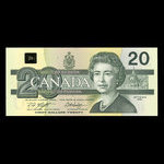 Canada, Bank of Canada, 20 dollars <br /> 1991