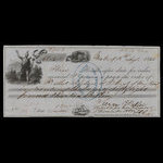 Canada, Bank of Montreal, 58 pounds, 13 shillings <br /> August 28, 1855