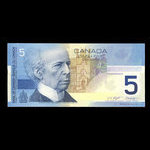 Canada, Bank of Canada, 5 dollars <br /> 2002