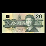 Canada, Bank of Canada, 20 dollars <br /> 1991