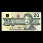 Canada, Bank of Canada, 20 dollars <br /> 1991