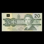 Canada, Bank of Canada, 20 dollars <br /> 1991